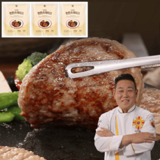박동연 명인의 한돈 스테이크 총 30개 세트 냉동 한돈 떡갈비, 60g