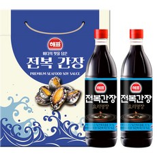 해표 전복간장 2p, 2개, 500ml