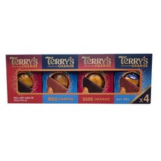 Terry's 테리스 오렌지 밀크 초콜릿 (밀크+다크), 4개, 145g