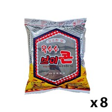 진한제과 옥수수 브이콘, 180g, 8개