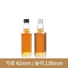 미니양주병 다니엘 100ml (A), 1개, 검정