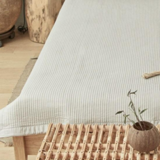 Modern House 素色羅紋床墊 米色