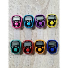 ＊小邑的家＊ 滿百響鈴計數器 每100響鈴 手指計數器 念佛計數器 清晰響鈴提示，操作簡單易上手, 混色不挑色, 1個