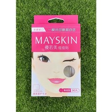 優若美Mayskin 隱形痘痘貼 薄透30入/60入/24+9入/12入, 1個, 薄透型30入(1.2cm),1盒