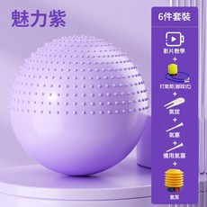 瑜伽球平衡訓練器材 6件套裝, 1套