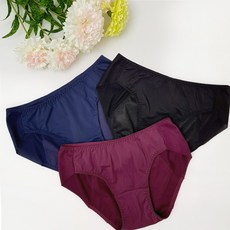 Queens Maxi 女式 No-Line 衛生內褲防水防漏月經內褲, PT1603 Queens Maxi Hamline 衛生內褲 3 件套