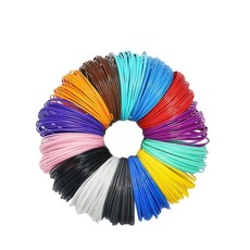 低溫無線 3D 列印筆 兒童益智玩具, 耗材 2米 10卷 袋裝 100g, 如圖所示