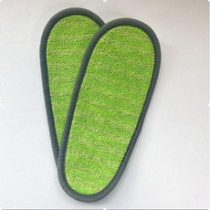 극세사 청소슬리퍼 리필, 그린, 2세트