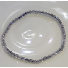 灰月光石手鍊 圓珠 刻面珠 切面珠 手環 手珠 3mm 4mm天然水晶玉石