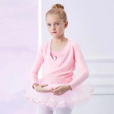 여아 주니어 발레복 볼레로 슈러그 발레 키즈 드레스 어린이 긴팔 가디건