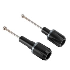 Kawasaki Ninja 650 2017-2023專用CNC車身防倒球-極限超快感, 1個, 鈦色