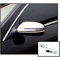 Benz 賓士 E系列 C207 W207 E200 E220 E250 09-10 鍍鉻銀 後視鏡蓋, 1個