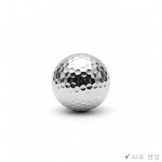 모두상회 시타용 골프공 볼 스펀지골프공, 1개, 1개, 실버