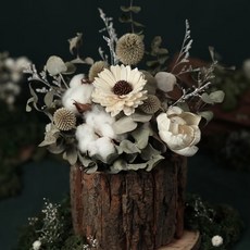 北歐挪威迷霧森林香氛擴香花禮（贈送5ml香氛油）, Ivory