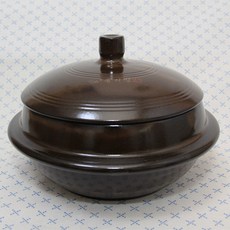예산도기 황토 옹기방 뚝배기, 5호, 1개