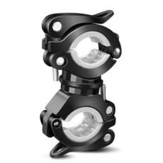 자전거 핸들바 유모차 다용도 퀵릴리즈 라이트 우산 360도 회전 거치대, 1개, 상세페이지 참조