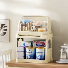 젖병 보관함 분유 이유식 식기 아기식기보관함 젖병건조대 정리대, 기본형(배수선반 6칸)