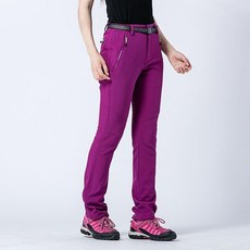 Bosi Wofpw 衝鋒褲 男/女 加絨加厚 秋冬戶外登山防風防水, 厚款女玫紅,2XL收藏加購優先發貨小編推薦