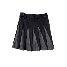 왁 여성 플리츠 큐롯스커트 WWKCW22703GYX