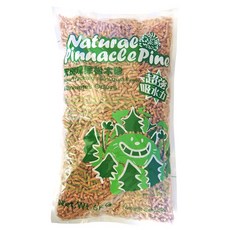 Natural PinnaclePine 沙奇 環保松木砂 小顆粒, 適用雙層貓砂盆, 崩解速度慢, 吸水量多, 不沾身不沾腳好清理, 6kg, 1包