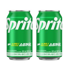 스프라이트 업소용 355ml 10캔, 10개