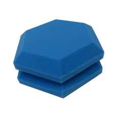 6/12Pack 육각형 스튜디오 음향 폼 난연성 소음 방지 흡음 처리 패널 2인치 두께