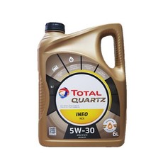 토탈쿼츠 이네오넥스 5W30 6L 겸용 엔진오일, 6리터, 1개