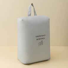 신발 수납가방 주머니 보조가방 여행 파우치, 1개, 그레이