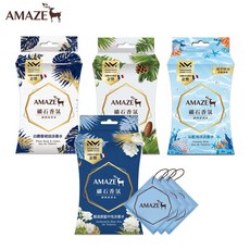 AMaze 礦石香氛包 龍涎蔚藍中性淡香水, 1個, 龍涎蔚藍中性淡香水(1盒)