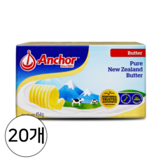 앵커 버터, 20개, 454g