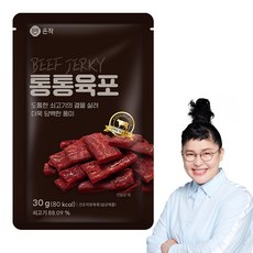 온작 이영자 소고기 통통육포, 30g, 10개