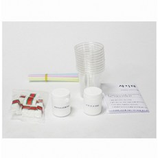 방과후캠프용 사이다 만들기 십인용 탄산 기체 발생 원리 화학 실습 세트 도구 장치 시설, 1개