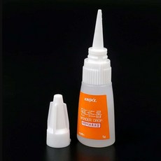 국산 액체형 깔대기 정밀 순간 접착제 5g 목재 고무 가죽