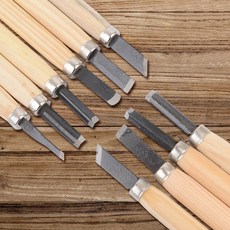 심플 디자인 목공 조각칼, 1세트(4개입)