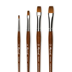 라파엘 수채화붓 담비털 납작붓 평붓 8534 낱자루 2호, 상세 설명 참조, 상세 설명 참조