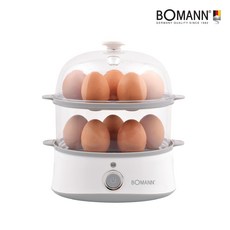 보만 2단트레이 과열방지 계란찜기 계란삶기 찜기EB7210WG
