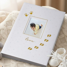 아기 초음파 앨범 성장 베이비 신생아 아기 사진첩 기록 선물 대형 보관함 기록용 발자국 아이 보관 손발