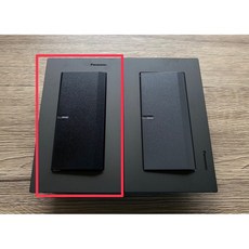 國際牌 GLATIMA 霧黑色開關 1開/2開/3開, 1個, 霧黑色/一開關,橫式面板