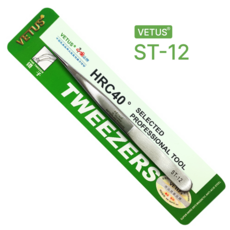 비투스 핀셋 ST 속눈썹펌 속눈썹연장 VETUS 베투스 족집게, VETUS ST-12, 1개