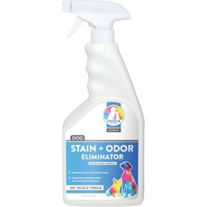 유니크 어드밴스드 강아지 냄새 및 얼룩 제거제 24온스 사용 가능한 액체 스프레이 바이엔자임 포뮬러로 얼룩을 빠르게 제거하고 애완동물 냄새를 없앱니다, 24 플로우 온스 (1개 팩)