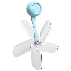 DFMEI 吸盤空調疏風器家用防直吹壁掛中央空調冷氣出風口遮風通用擋風板, 藍色:如圖