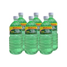 불스원 레인OK 에탄올 그린워셔액, 1.5L, 6개