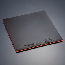 BUTTERFLY蝴蝶 T19 TENERGY 19桌球拍膠皮 #06090，提升旋轉與速度，專業級性能，增加擊球穩定性, 1個, 黑2.1mm, #06090