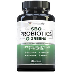 Vitauthority Greens蔬菜萃取益生菌保健膠囊, 1罐, 90顆