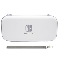 펀토피아 닌텐도 스위치2 케이스 하드 파우치 수납가방, 1개, 화이트