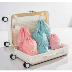 어린이집 방수 파우치 세트 유치원 준비물 캐릭터 가방2Set, 오리1세트 2개