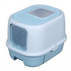 台灣現貨 頂入式貓砂盆 抽屜式 隔臭 好清理 超大號 防帶砂, 詳見商品包裝, 1個