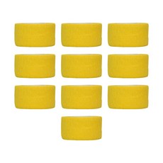 유즈펫 반려동물 자가접착 일회용 붕대형 강아지 신발 10개, 1세트, 옐로우