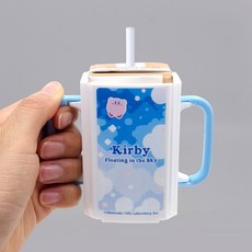 아기 접이식 우유 손잡이 컵 홀더 팩음료 별의커비, 상세참고, 1개