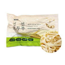 혜성식품 건두부 슬라이스 포두부 넓은 두부면, 1개, 1kg